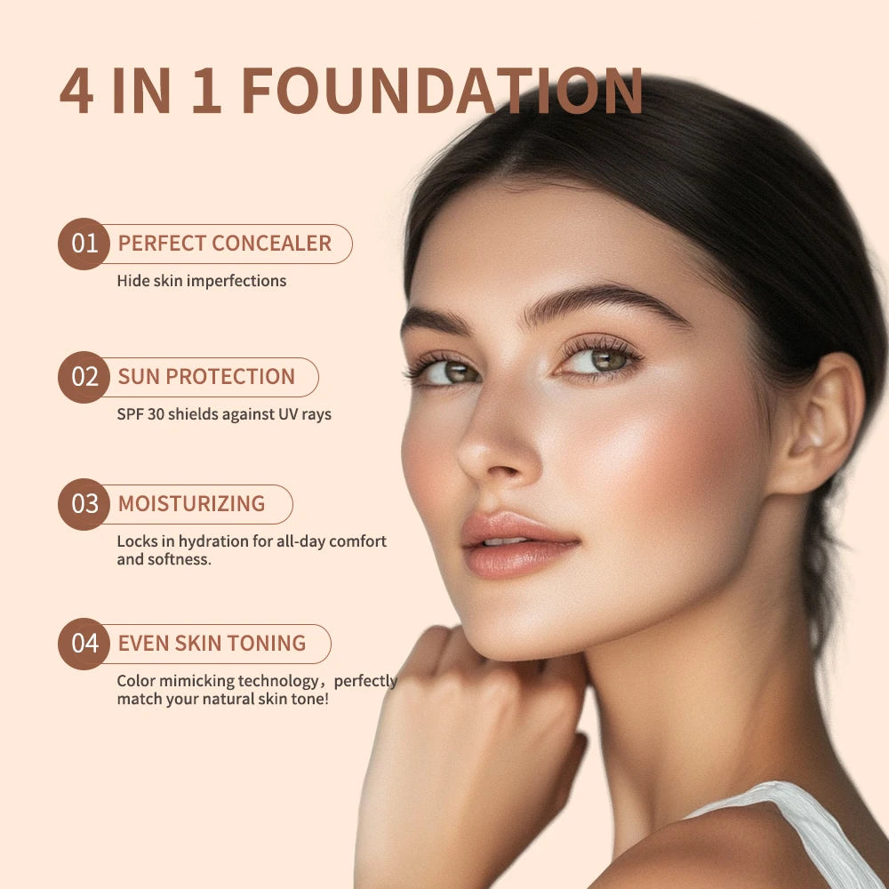 4-in-1 Liquid Foundation with SPF 30