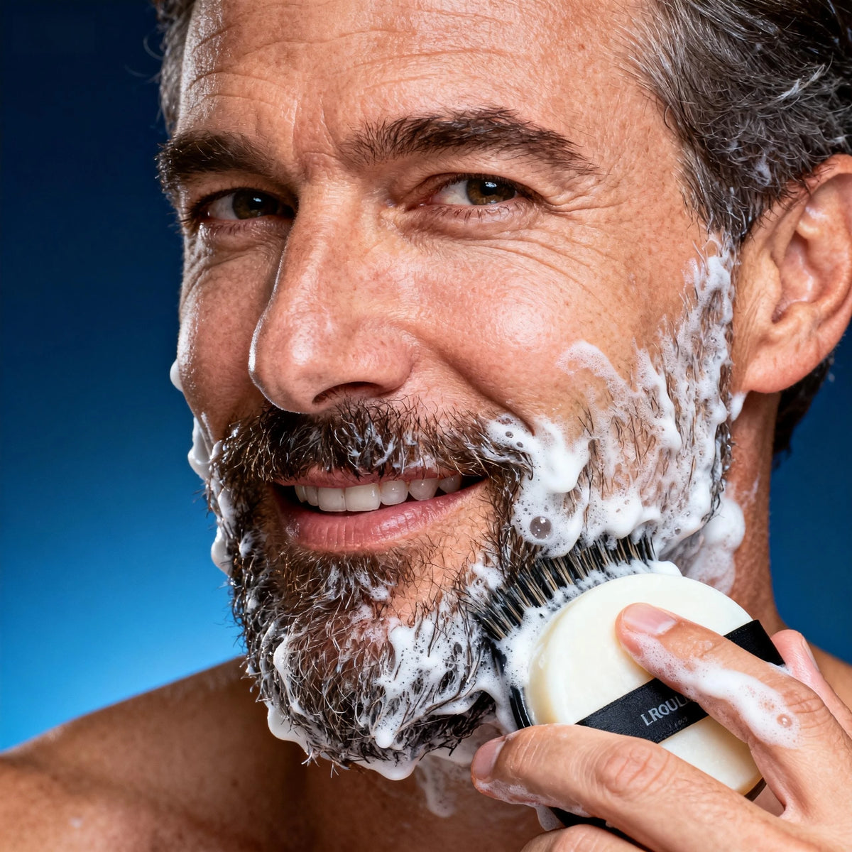 Men's Shaving Soap with Mint and Olive Oil, 60g