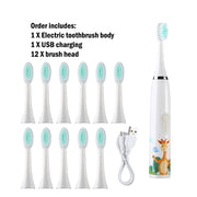Toothink Rechargeable Electric Toothbrush for Children