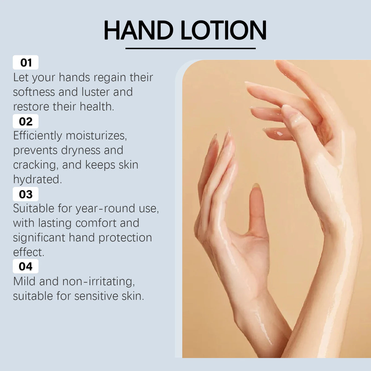 Shea Butter Hand Lotion for Dry Hands