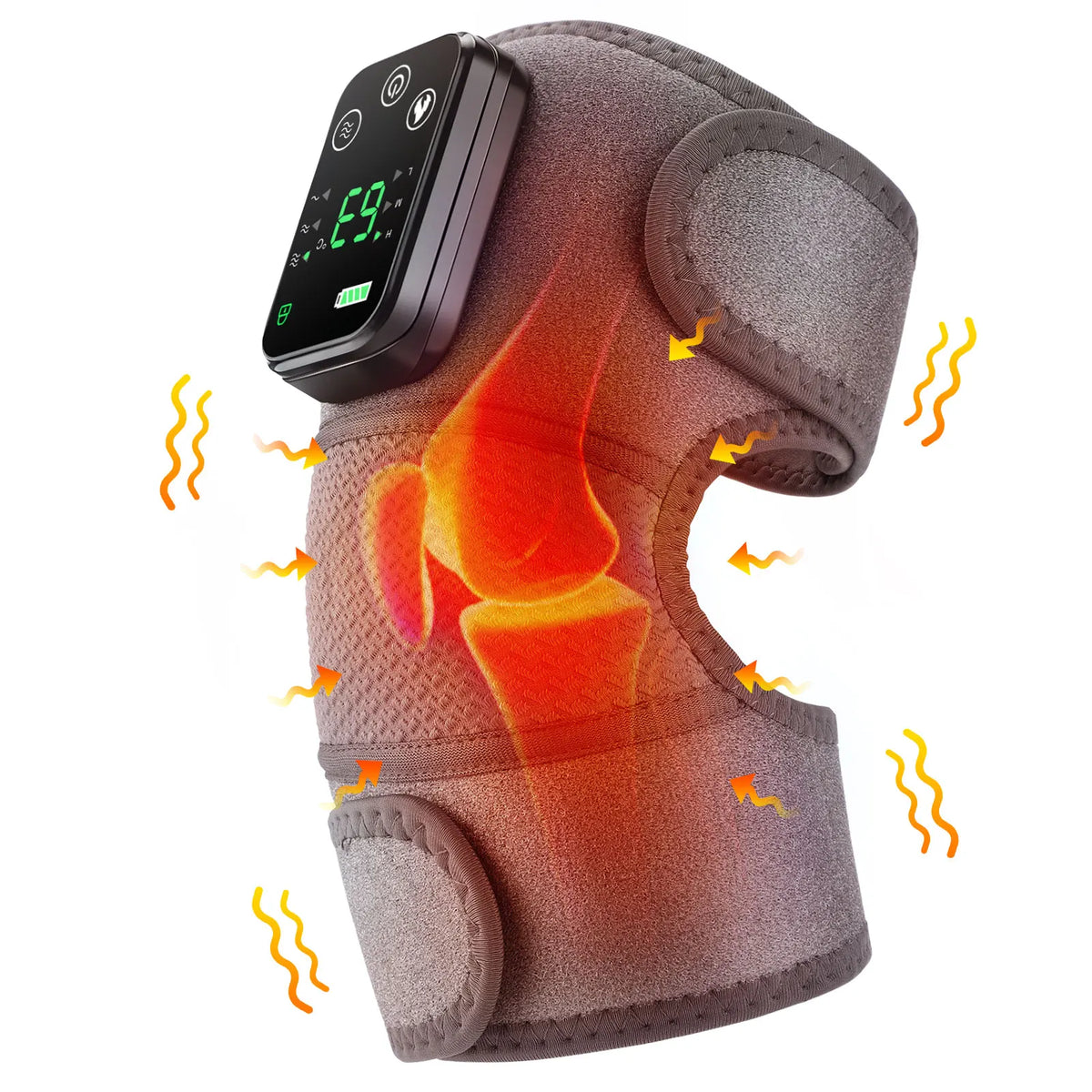 Heated Knee and Joint Massager with Vibration
