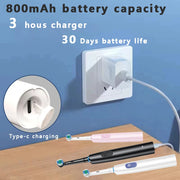 Rechargeable Rotary Electric Toothbrush with Timer and Multiple Modes