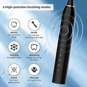 Ultrasonic Electric Toothbrush with 6 Speed Modes