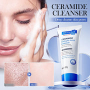 BIOAOUA Ceramide and Salicylic Acid Facial Cleanser, 100 g