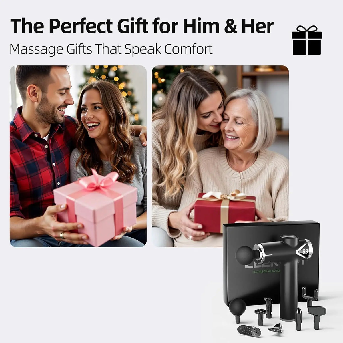 Electric Muscle Massage Gun for Neck and Back