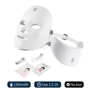 Foreverlily 7-Color LED Face and Neck Mask