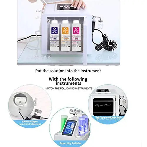 Hydra Facial Solution Set, AS1, SA2 and AO3, 1200ml