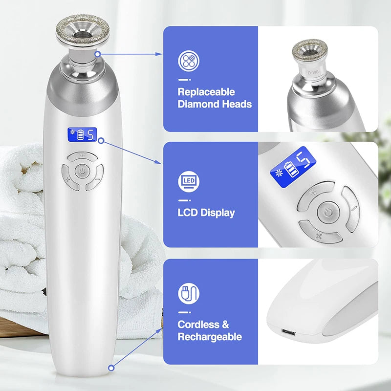 Windaily Wireless Diamond Microdermabrasion Machine