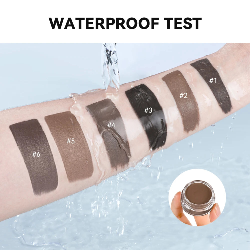 Waterproof Eyebrow Pomade with Brush