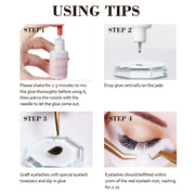 Gollee Eyelash Extension Adhesive, Fast-Drying