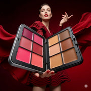 12-Color Concealer, Blush and Contour Palette