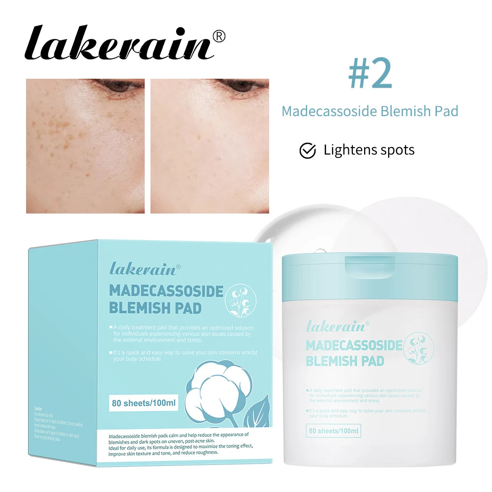 Lakerain Facial Toner Pads, 100 ml