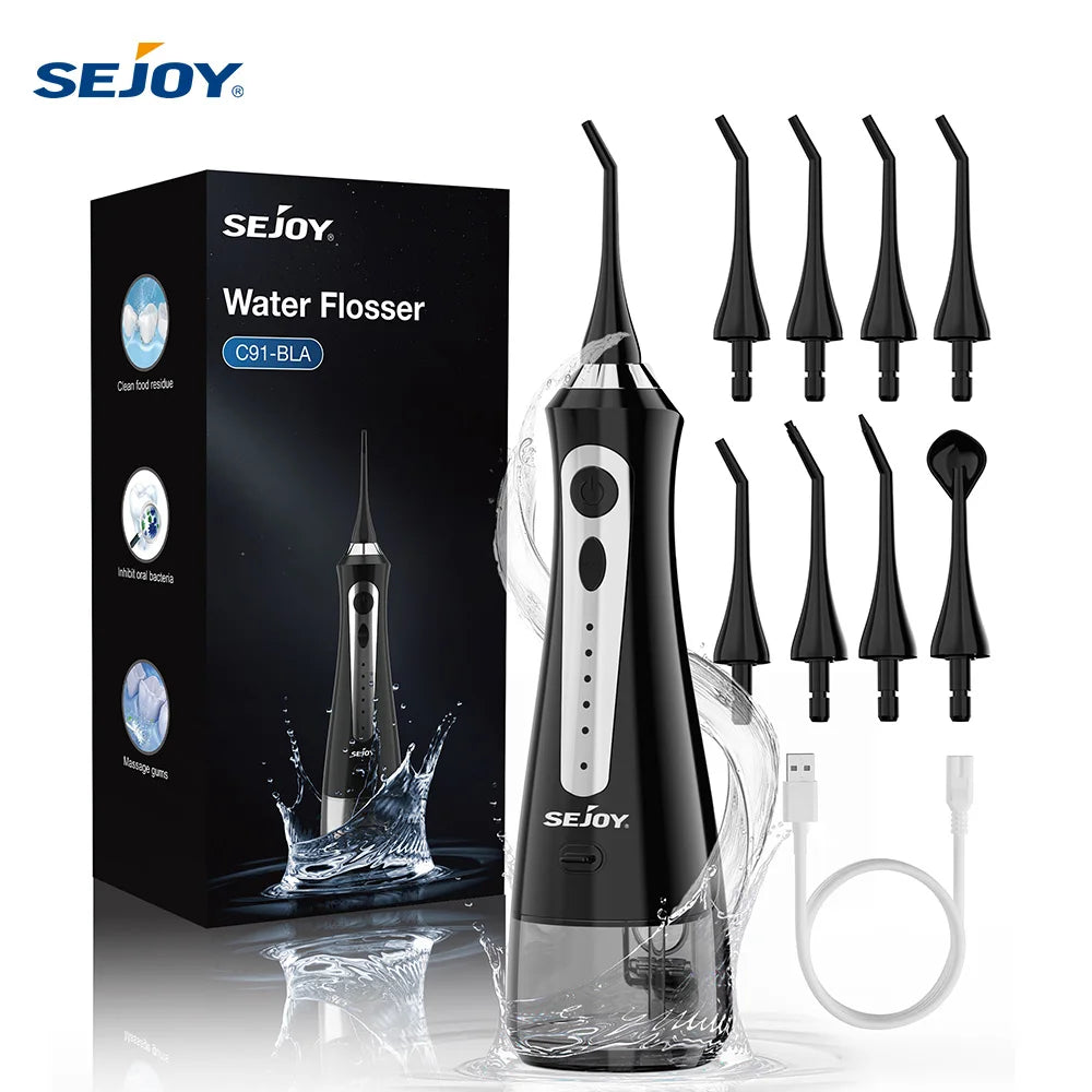 SEJOY Cordless Water Flosser, 230ml