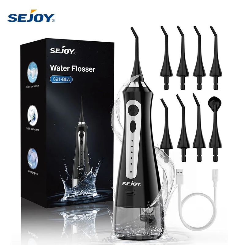 SEJOY Cordless Water Flosser, 230ml