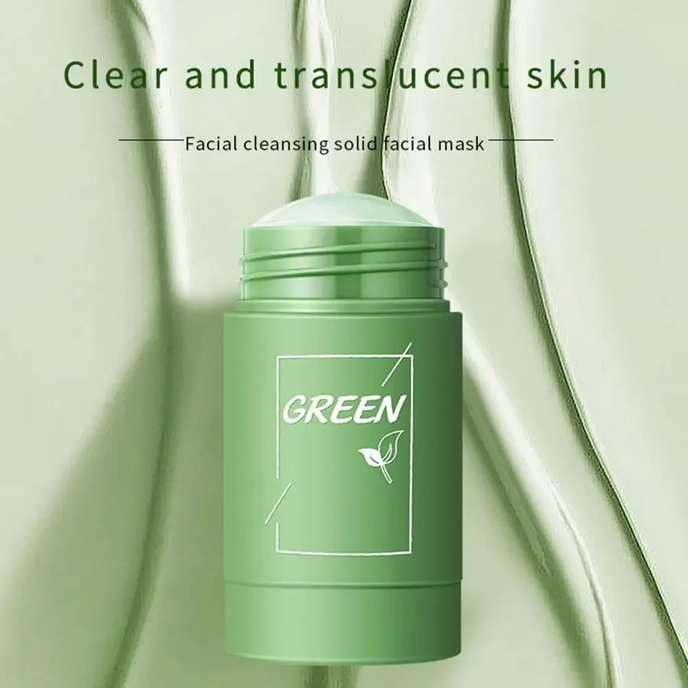 Green Tea and Eggplant Clay Mask
