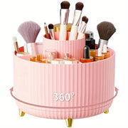 360° Rotating Makeup Organizer, 5 Compartments