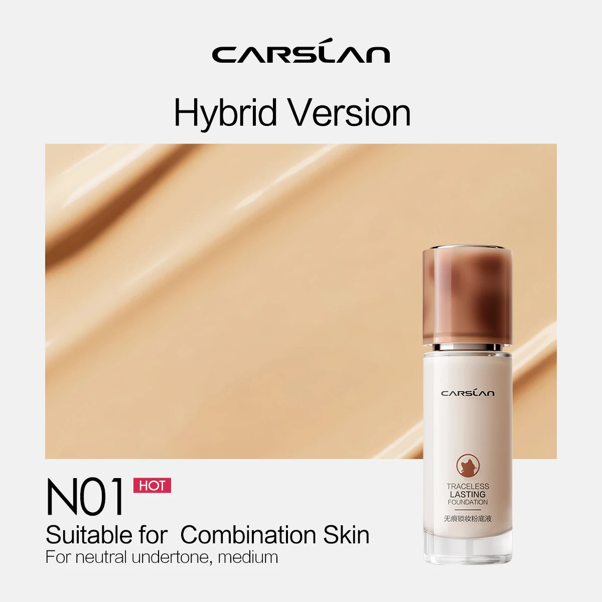 CARSLAN Moisture Matte Liquid Foundation