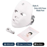 Foreverlily 7-Color LED Face and Neck Mask
