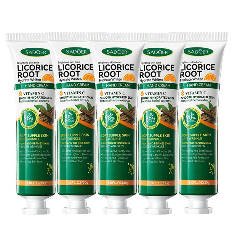 SADOER Licorice Root and Vitamin C Hand Cream, 30g