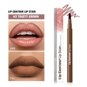 ibcccndc 2-in-1 Lip Stain and Liner Pen