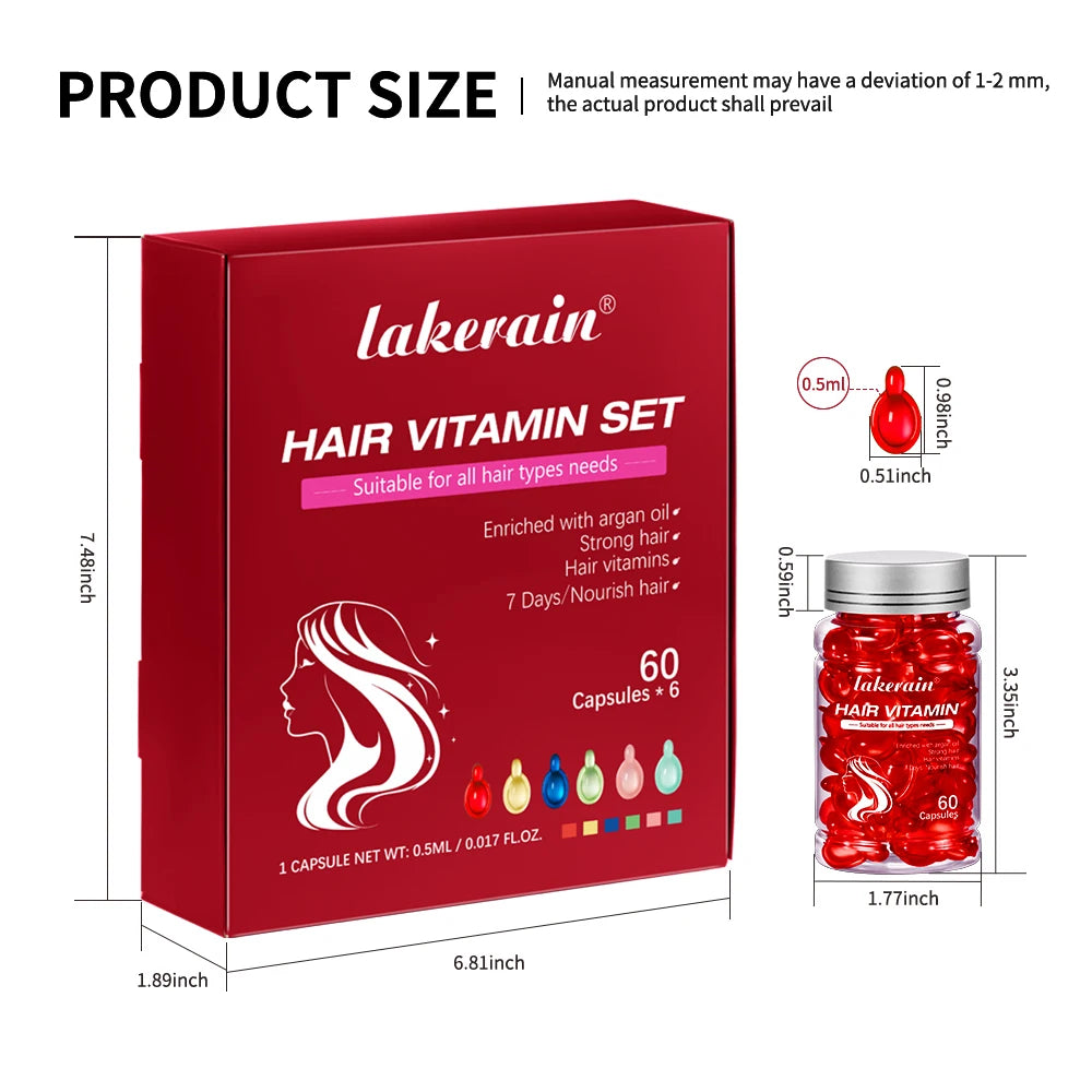 Moroccan Vitamin Oil Hair Care Essence Set