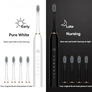 Ultrasonic Electric Toothbrush with 6 Speed Modes