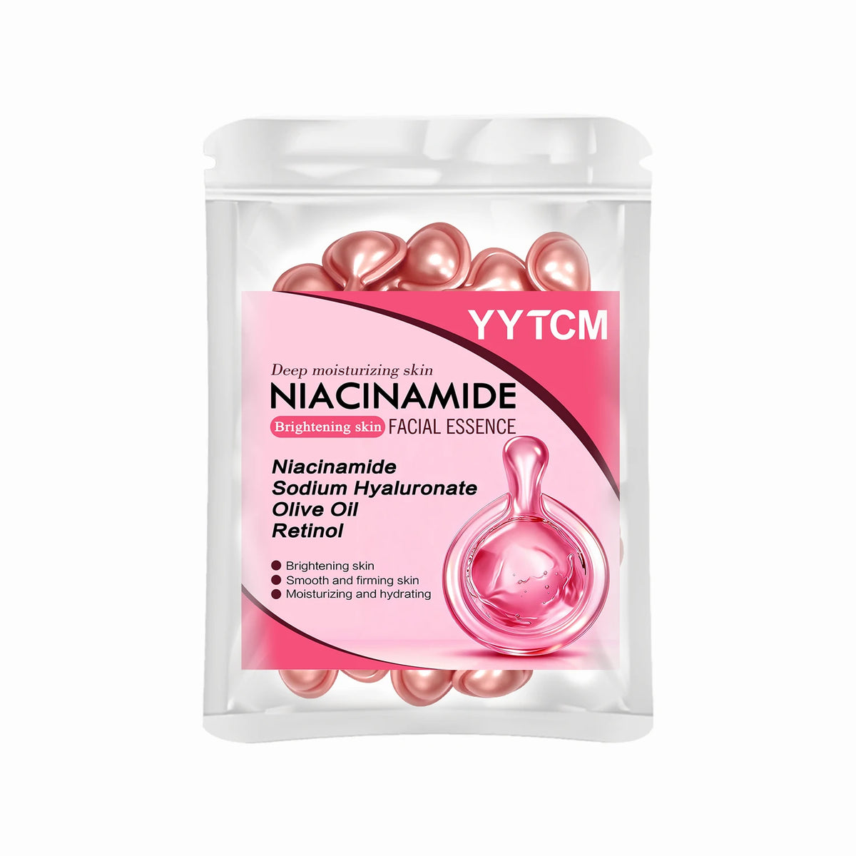 Niacinamide Facial Essence Capsules, 30 Count