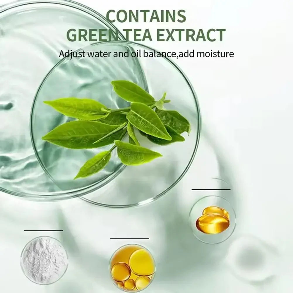 Green Tea and Eggplant Clay Mask