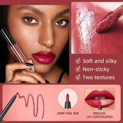 QIBEST 3-Piece Liquid Lip and Lip Liner Set
