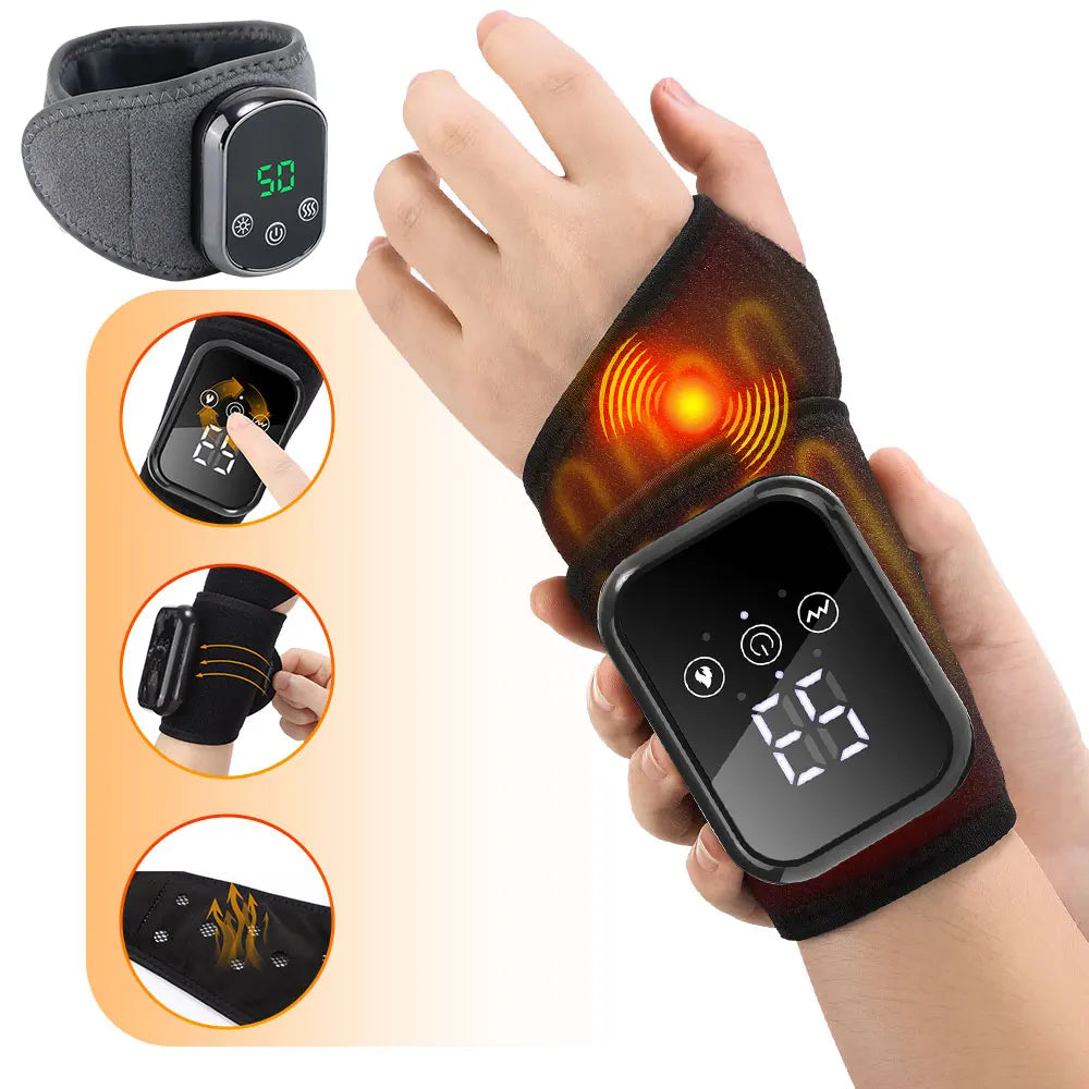 Electric Heating Wrist Massager with Vibration