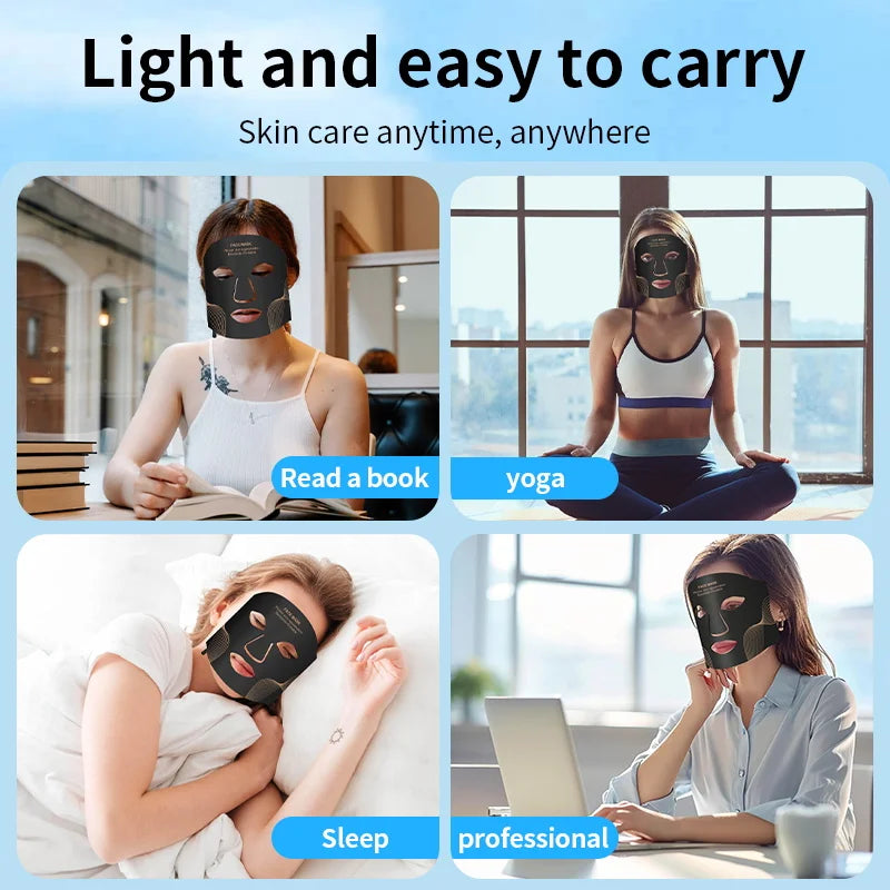 7-Color LED Face and Neck Mask