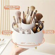 360° Rotating Makeup Organizer, 5 Compartments