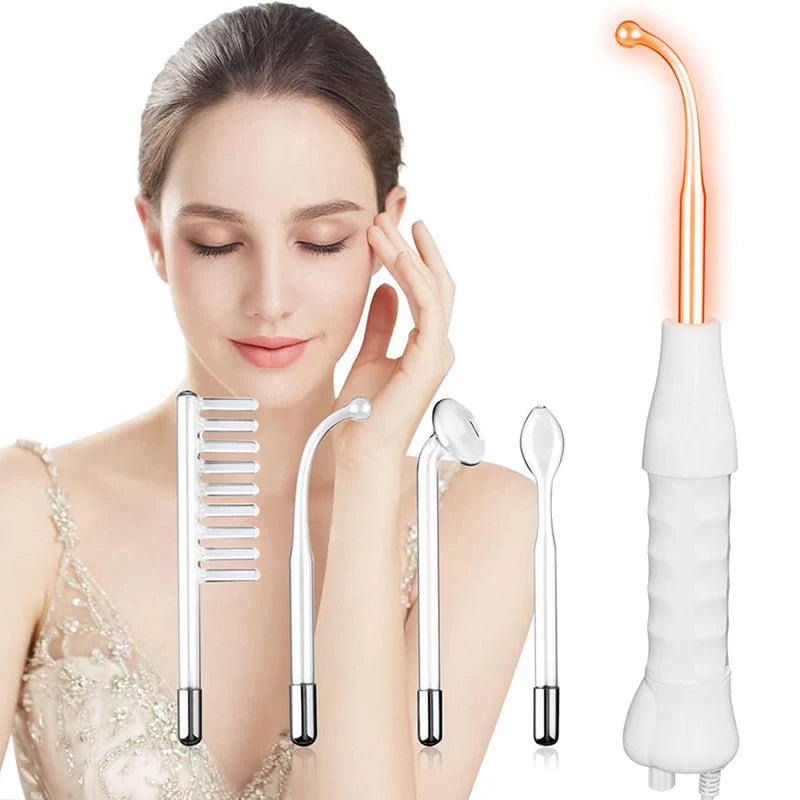 Windaily High-Frequency Facial Wand with Neon and Argon Tubes