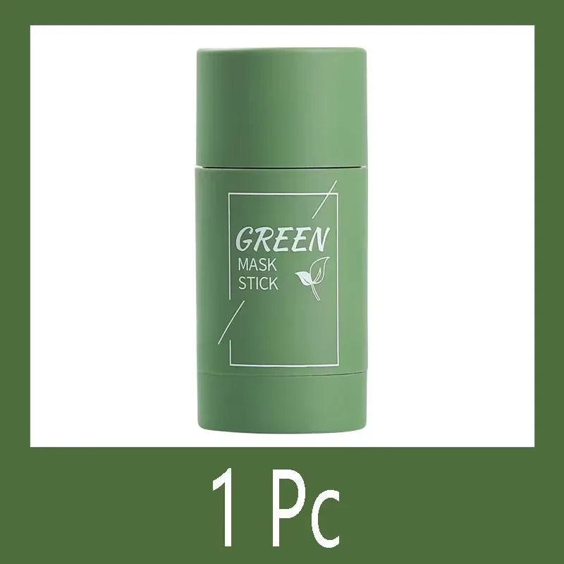 Green Tea and Eggplant Clay Mask