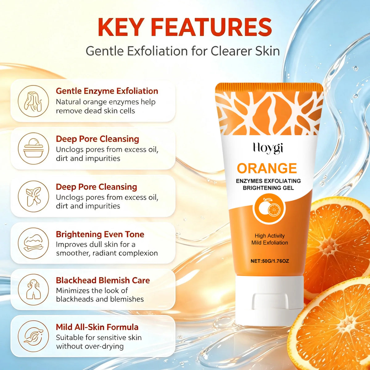 Enzyme Exfoliating Gel with Salicylic Acid