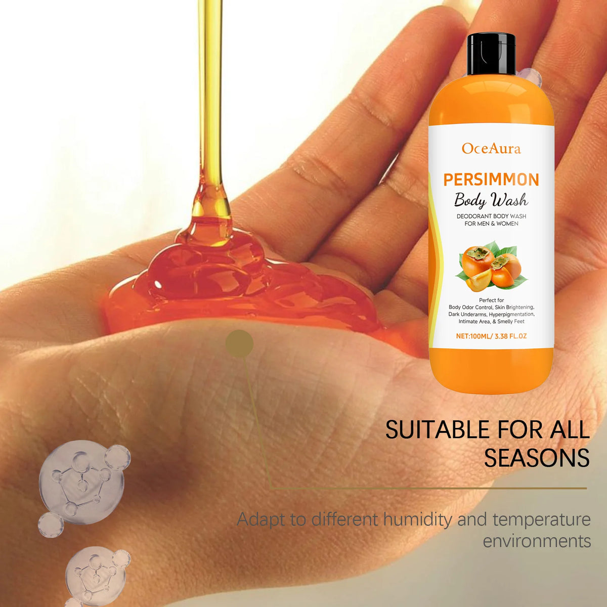 Persimmon Body Wash Gel