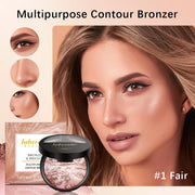 Demi-Matte Baked Color-Correcting Powder Foundation