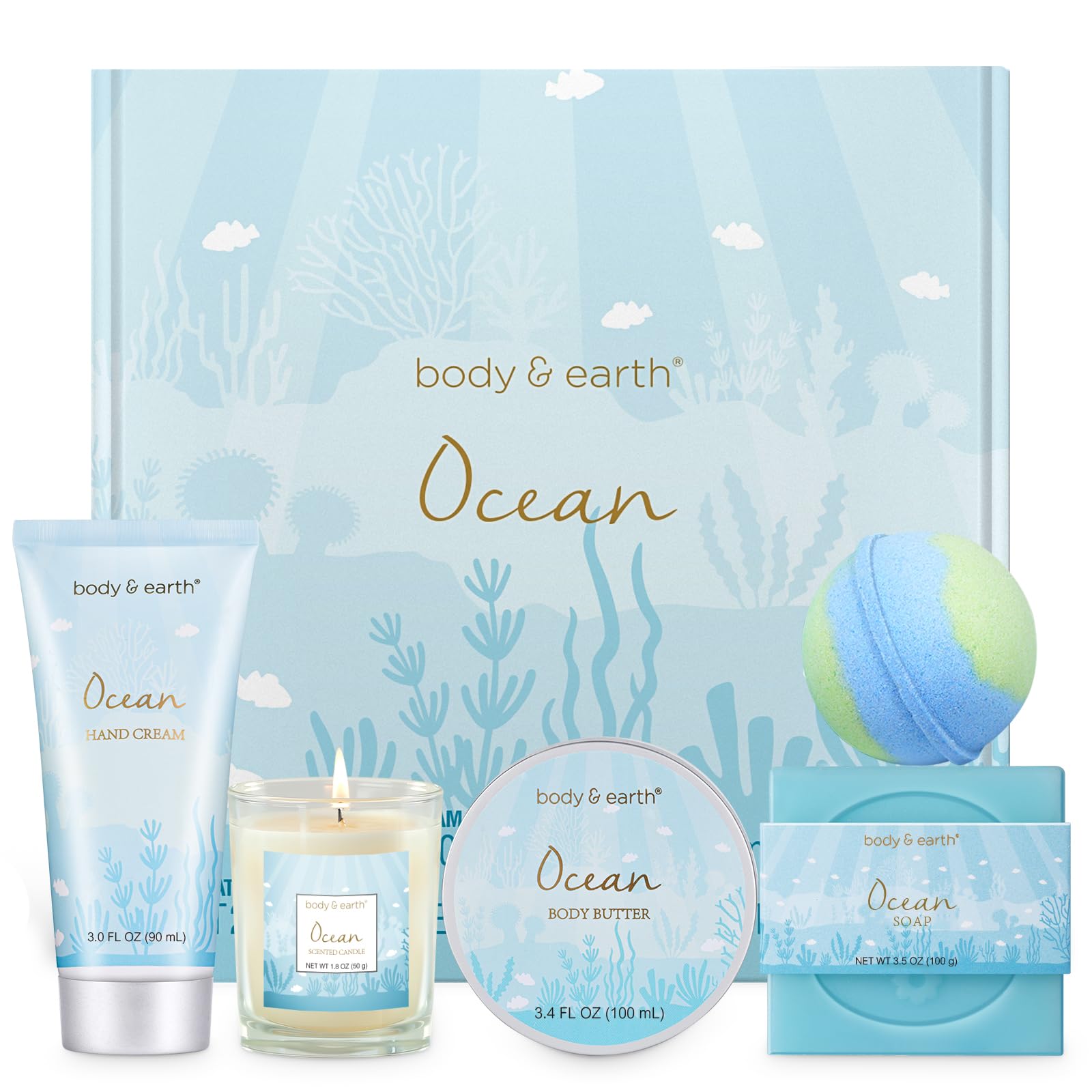 Ocean Bliss Spa Gift Set